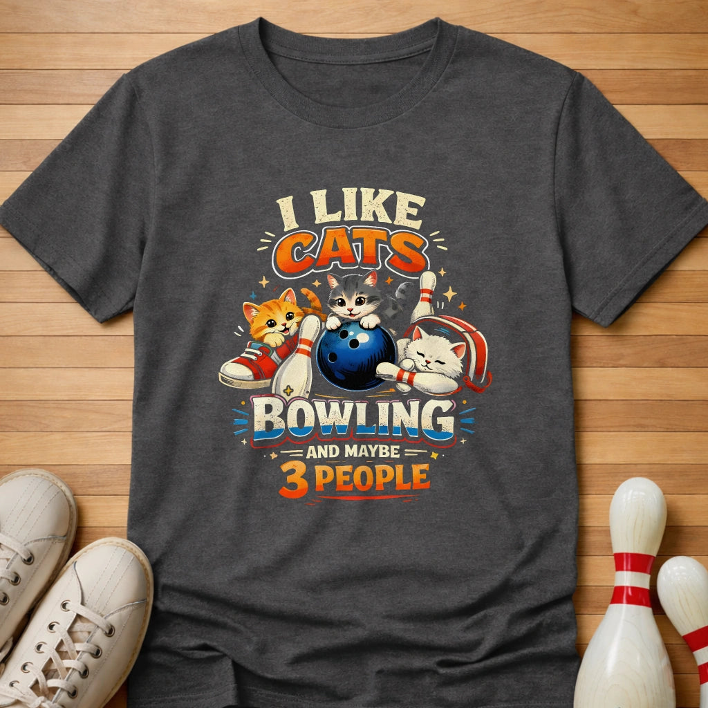 Cats And Bowling T-Shirt