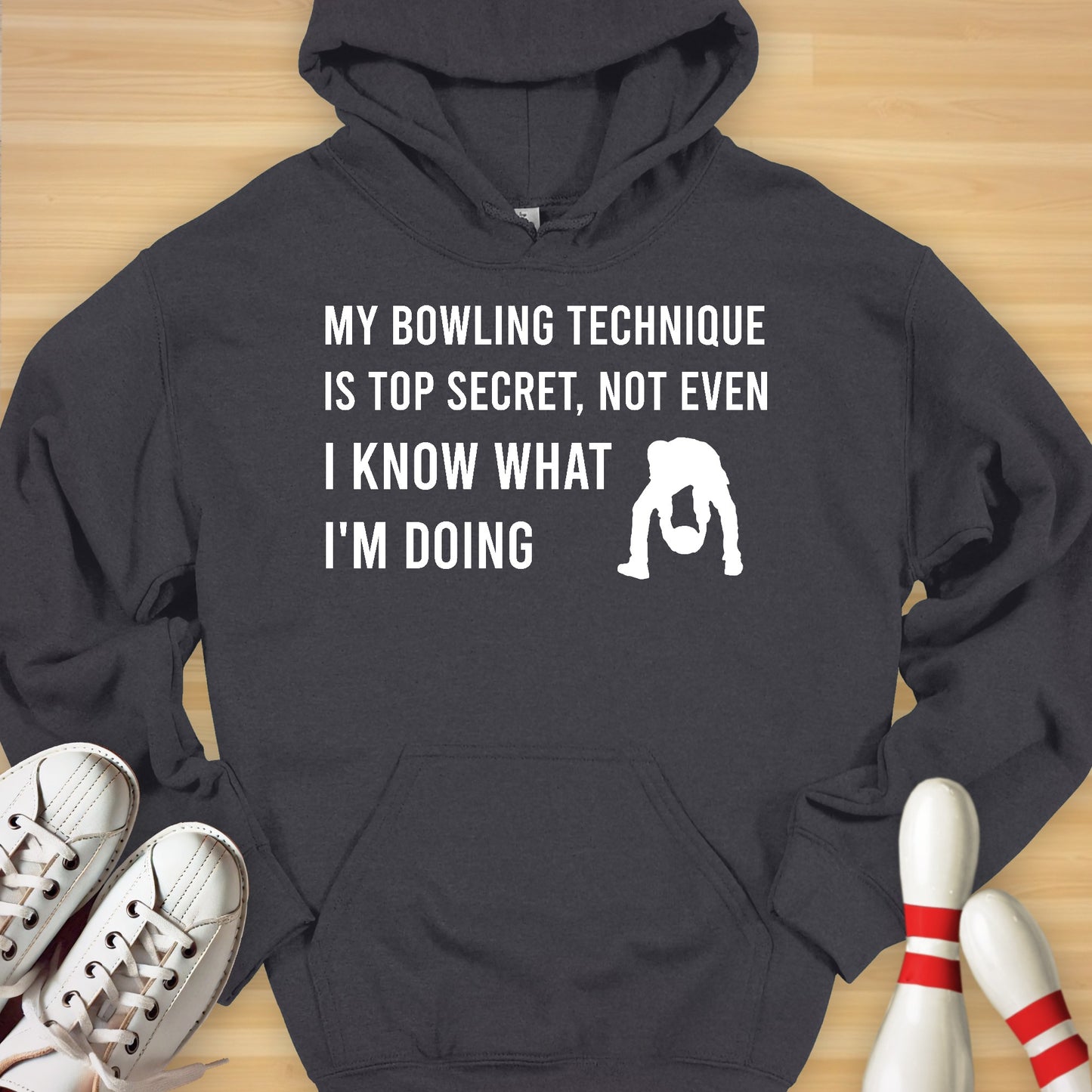 Top Secret Bowling Technique Hoodie