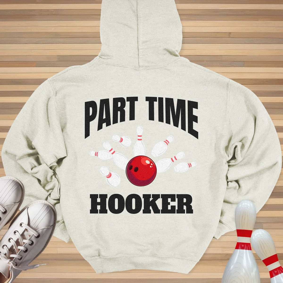 Part Time Cartoon Hoodie