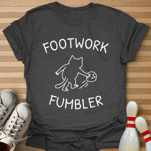 Footwork Fumbler Cartoon T-Shirt