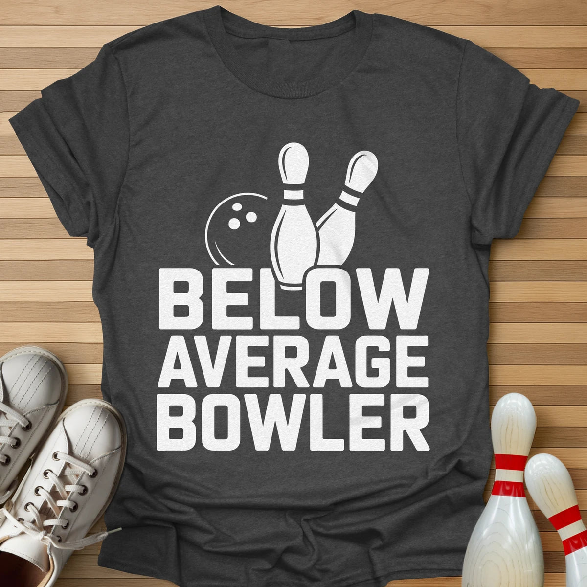 Below Average Bowler T-Shirt
