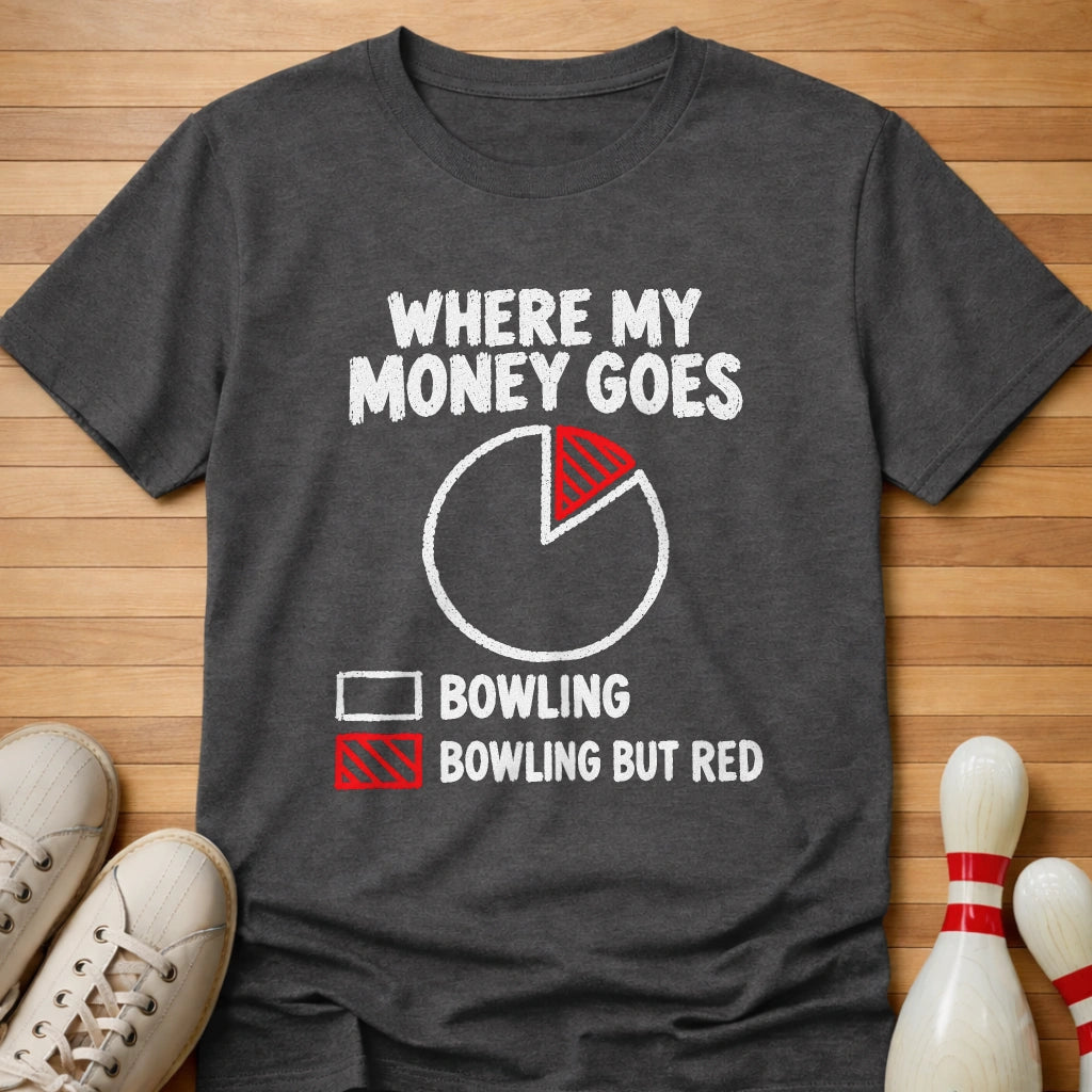 Bowling But Red T-Shirt