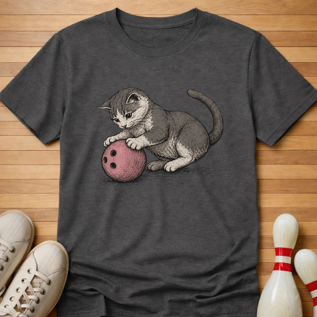 Bowling Cat T-Shirt