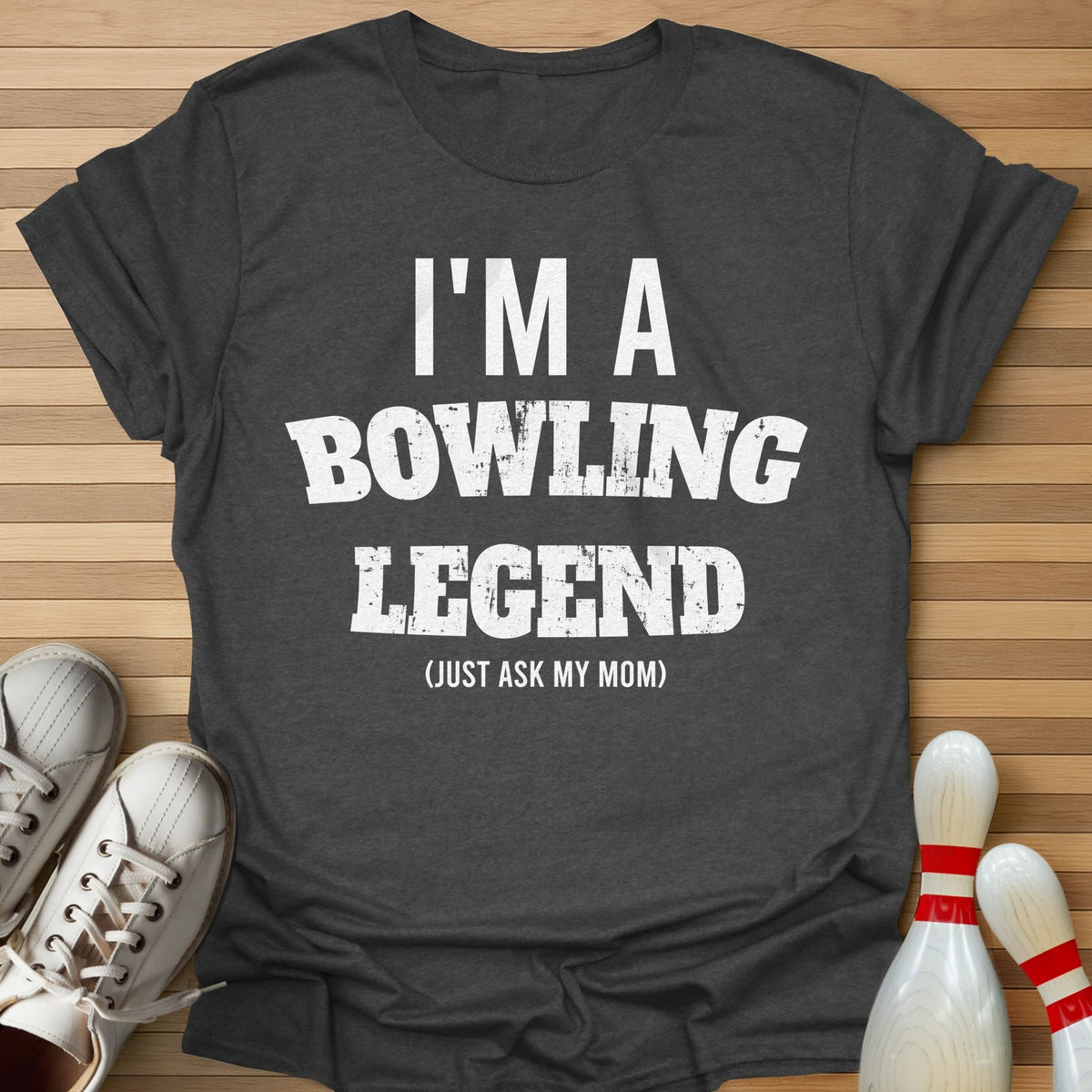 Mom's Bowling Legend T-Shirt