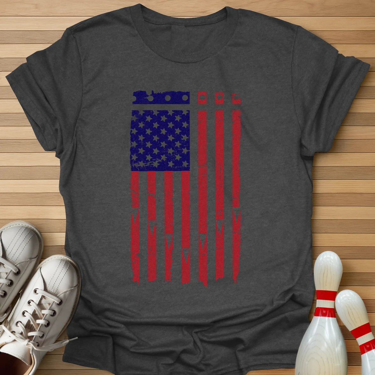 See Through Lane Flag T-Shirt