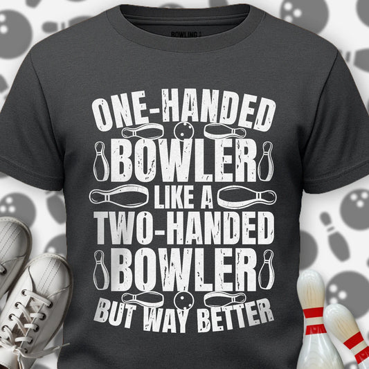 One Handed Bowler T-Shirt