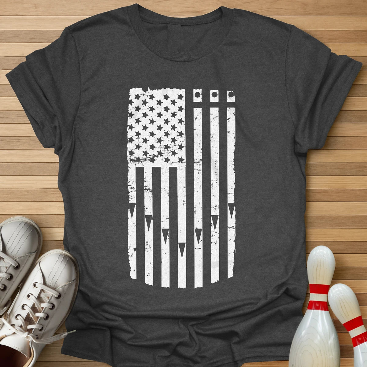 Lane Flag White T-Shirt