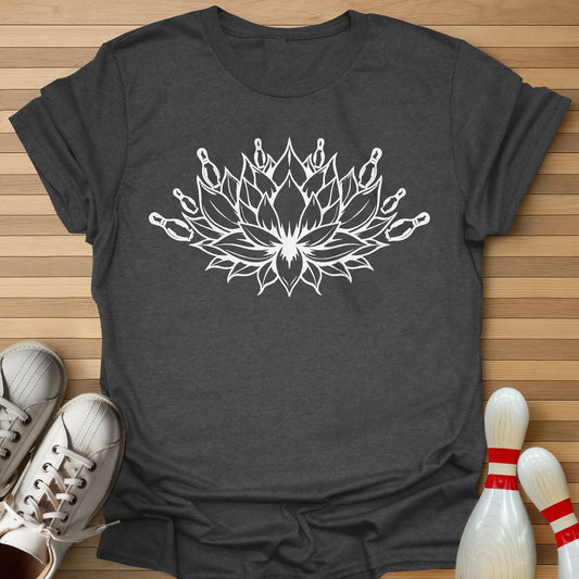Bowling Mandala Lotus T-Shirt