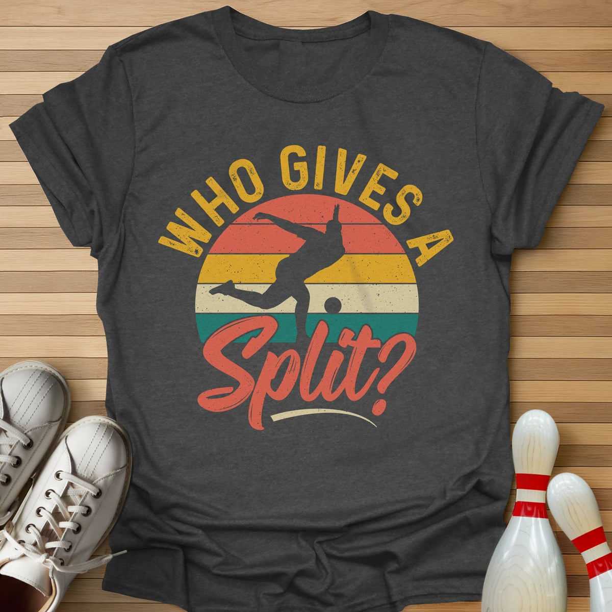 Retro Sunrise Who Gives T-Shirt