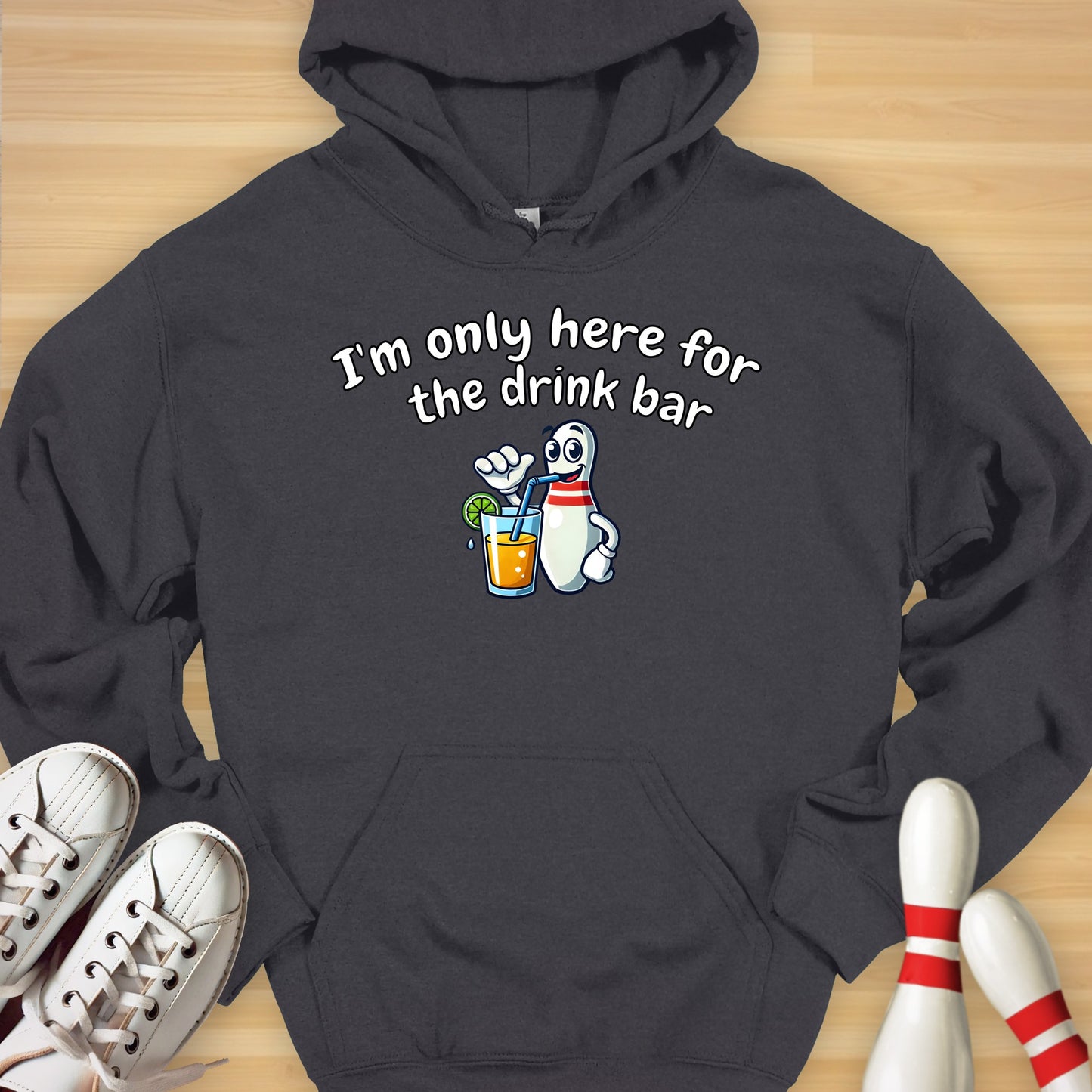 Drink Bar Pin Hoodie
