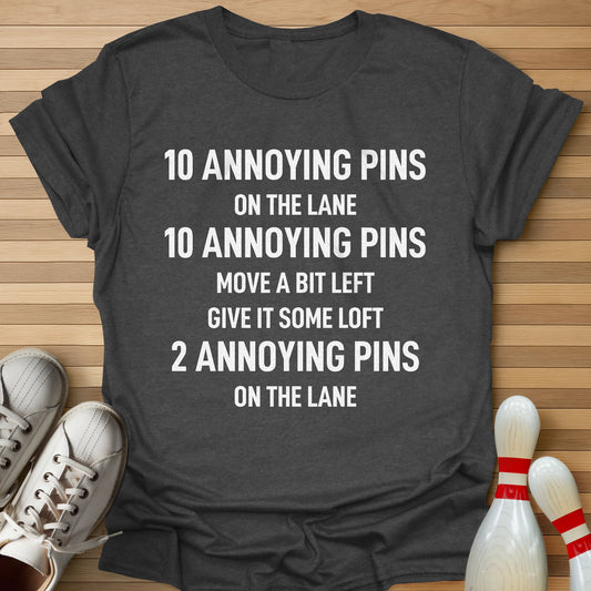 10 Annoying Pins T-Shirt
