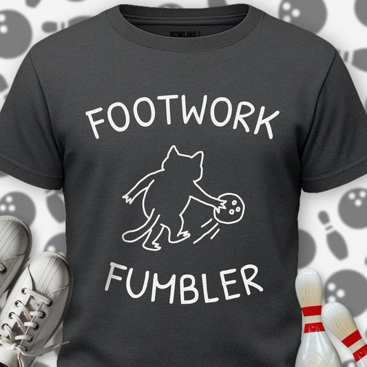 Footwork Fumbler Cartoon T-Shirt