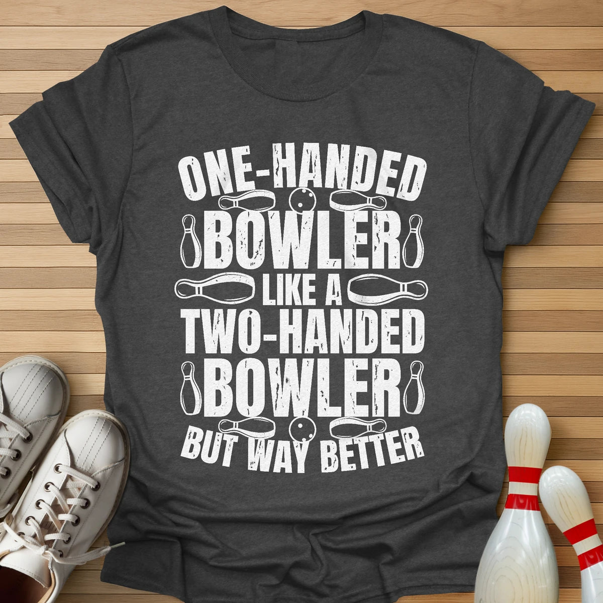 One Handed Bowler T-Shirt