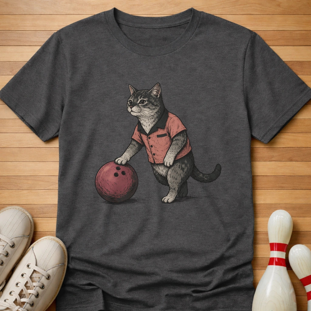 Cat Bowling T-Shirt