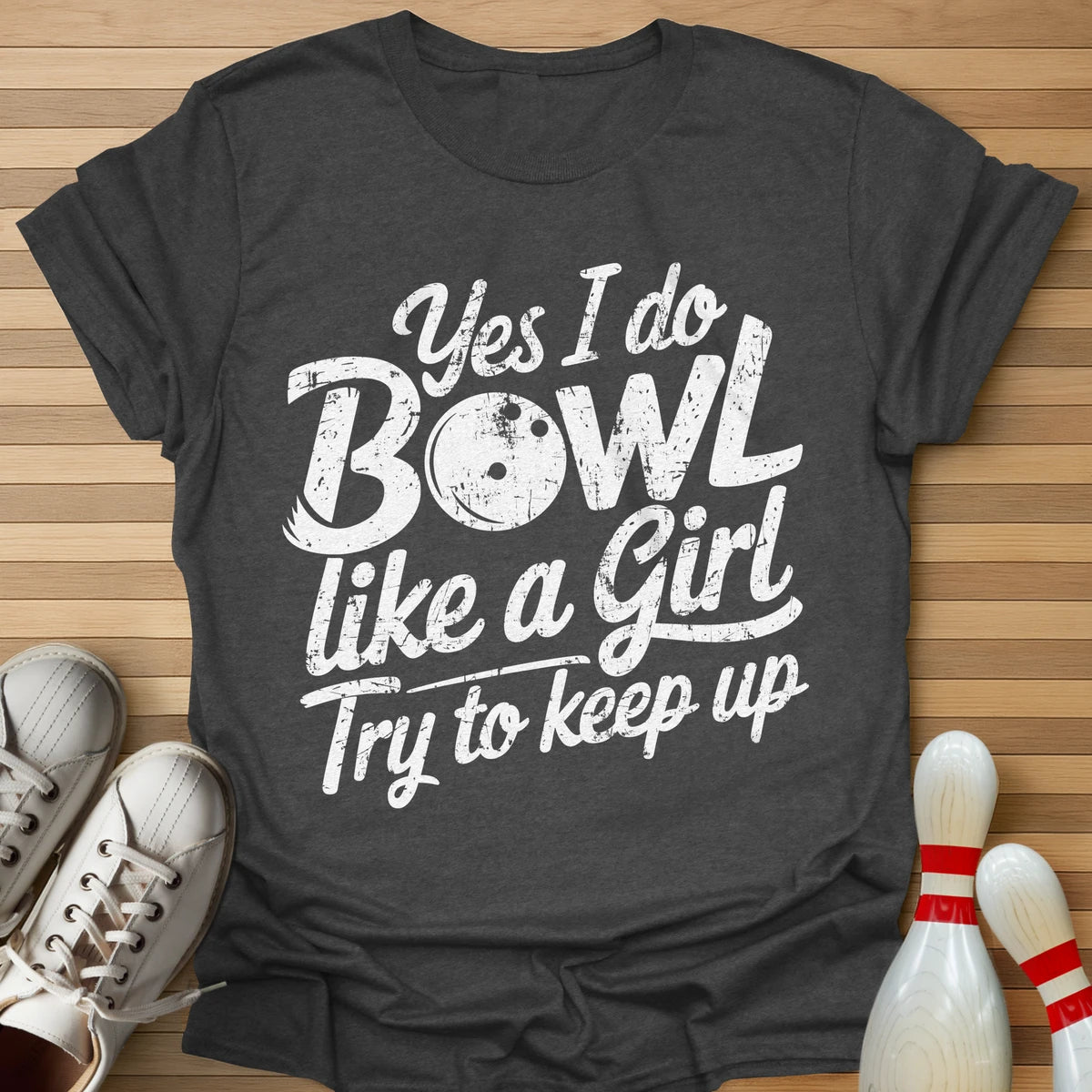 Bowl Like A Girl T-Shirt