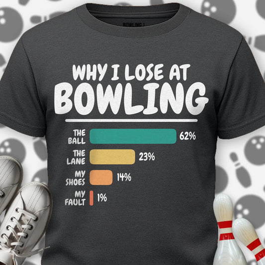Funny Bowling Chart T-Shirt