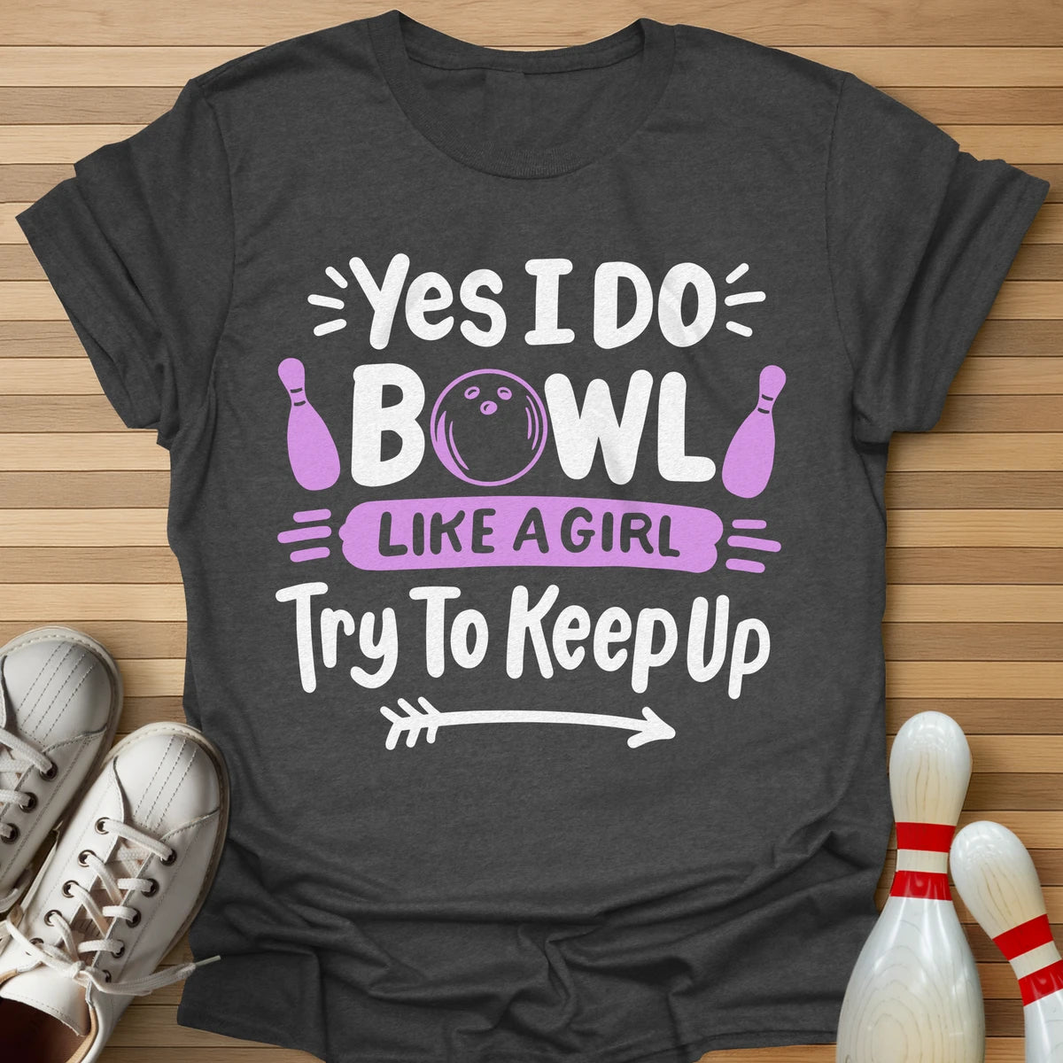 Girl Power Bowling T-Shirt