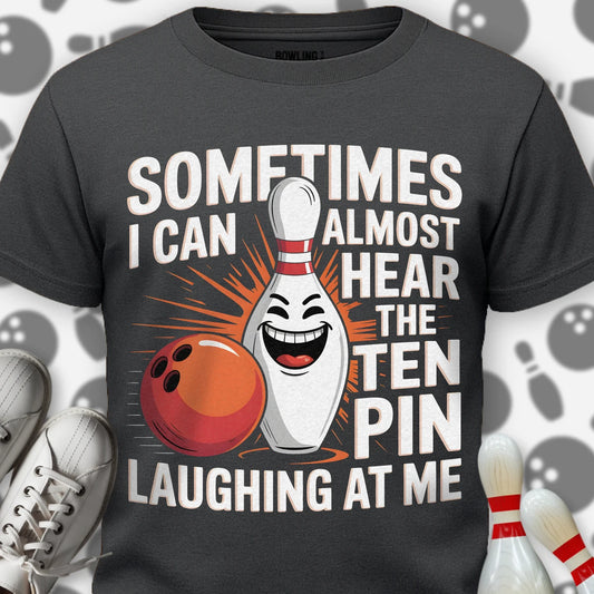 Evil Ten Pin Laughing T-Shirt