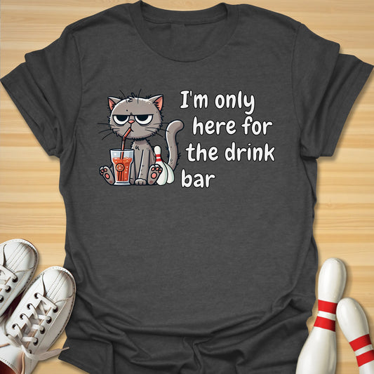 Drink Bar Cat T-Shirt