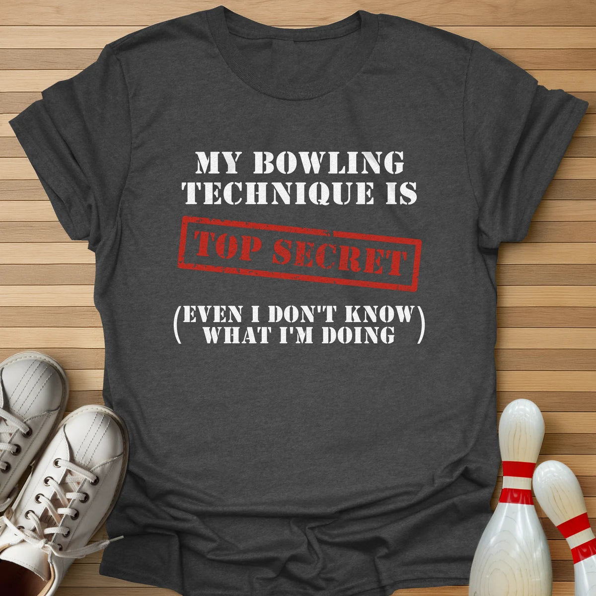 Bowling Technique Top Secret T-Shirt