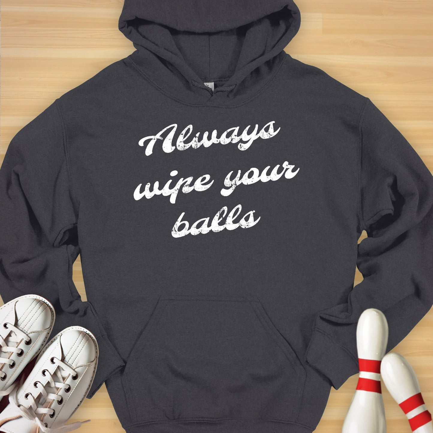 Always Wipe Retro Hoodie